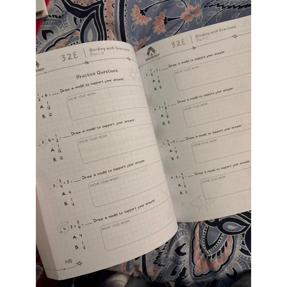 NEW Introducing MATH! Grade 5 by ArgoPrep, 600+ Practice Questions & Topics